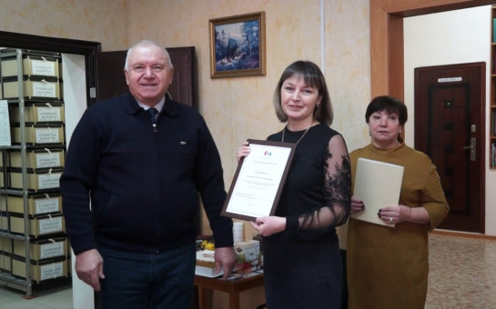 Отдел архивной службы администрации Купинского района отметил свой 90-летний юбилей